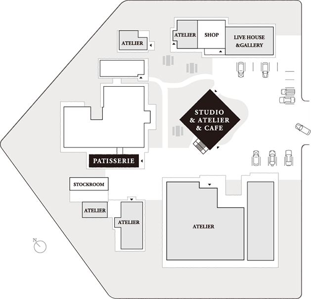 やまなみ工房の間取り図
